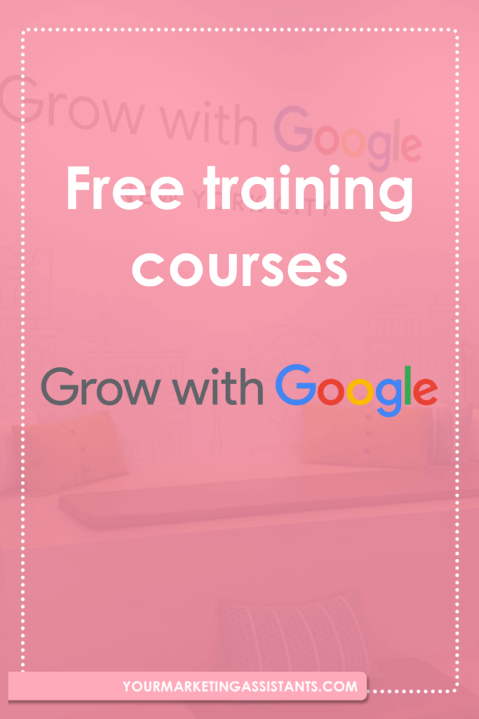 Grow With Google - Free Training Courses - By Marlin Duran